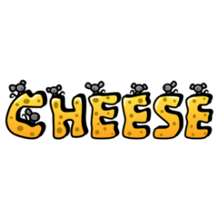 Cheese Mice Sticker