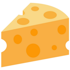 Cheese Wedge Sticker