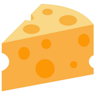 Cheese Wedge Sticker
