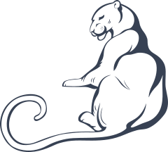 Cheetah Laying Down Sticker