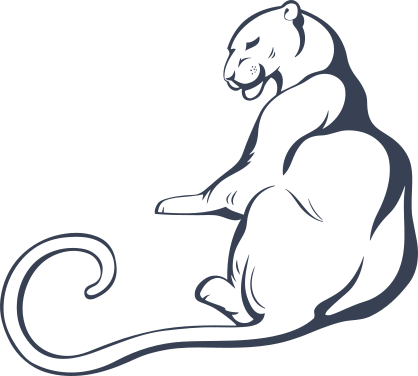 Cheetah Laying Down Sticker