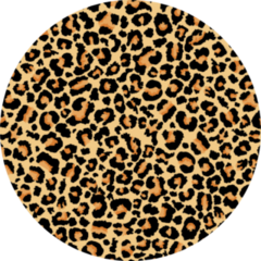 Cheetah Print Sticker