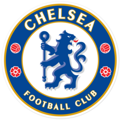 Chelsea FC Premier League Logo Sticker