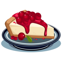 Cherry Cheesecake Sticker