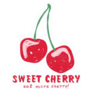 Cherry Design Sticker