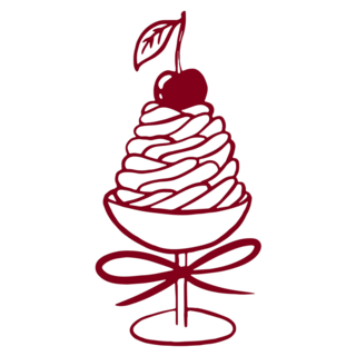 Cherry Dessert Sticker