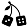 Cherry Dice Icon Sticker