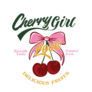 Cherry Girl Sticker