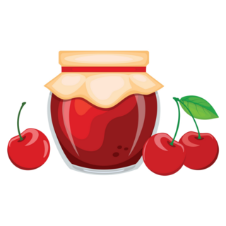 Cherry Jam Sticker