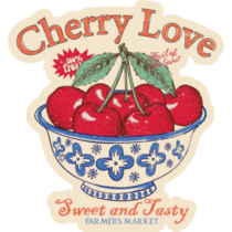 Cherry Love Sticker