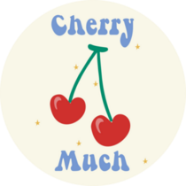 Cherry Much Sticker