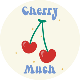 Cherry Much Sticker