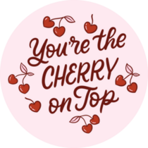 Cherry On Top Sticker