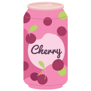Cherry Soda Sticker
