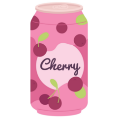Cherry Soda Sticker