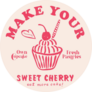Cherry Sweets Sticker