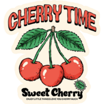 Cherry Time Sticker