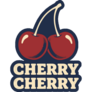 Cherry Typography Sticker