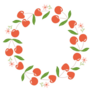 Cherry Wreath Sticker