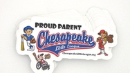Chesapeake Little League Custom Die Cut Stickers