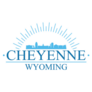 Cheyenne Wyoming. Banner City Sticker