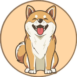 Chibi Happy Shiba Sticker