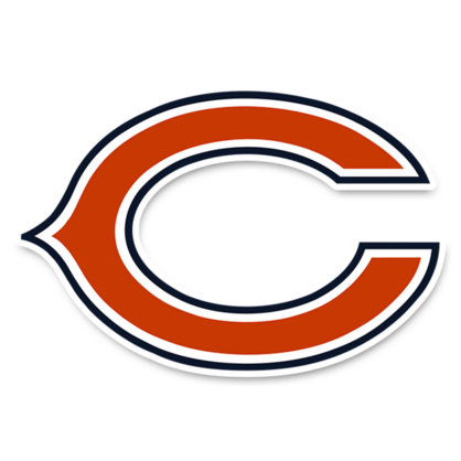 Chicago Bears NFL Logo Sticker