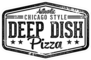 Chicago Style Deep Dish Pizza Stamp Sticker