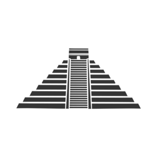 Chichén-itzá, Yucatan, Mexico Icon Sticker