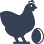Chicken With Egg Sticker