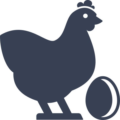 Chicken With Egg Sticker