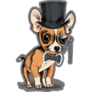 Chihuahua Gentleman Sticker
