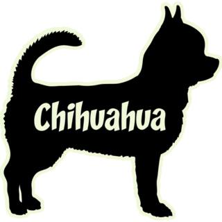 Chihuahua Silhouette Sticker