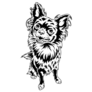 Chihuahua Sketch Sticker