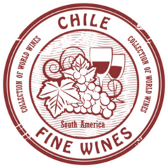 Chile, Fine Wines Stamp Sticker