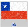 Chile National Country Flag Sticker