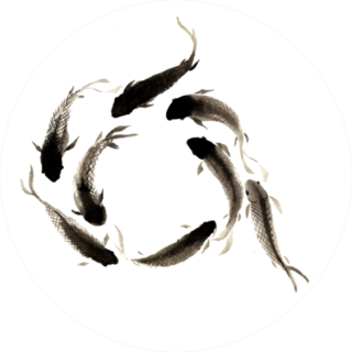 Chinese Traditional Distinguished Gorgeous Sticker