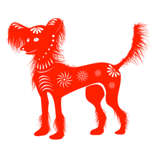 Chinese Zodiac Dog Sticker