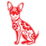 Chinese Zodiac Dog Sticker