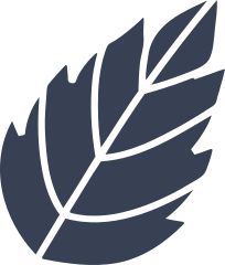 Chipped Leaf Sticker