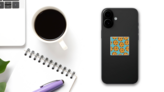 Chocolate Chip Cookies Sticker on a Phone (New) example