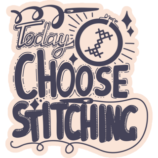 Choose Stitching Sticker