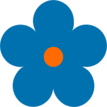 Choose Your Own Colors Printed Daisy Flower Sticker