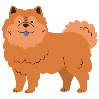 Chow Chow Breed Sticker