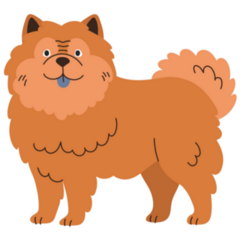 Chow Chow Breed Sticker