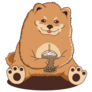 Chow Chow Bubble Tea Sticker