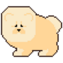 Chow Chow Pixel Sticker
