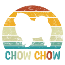 Chow Chow Retro Sticker