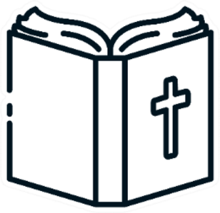 Christian And Catholic Bible Symbol Sticker