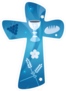 Christian Cross With Communion Elements Sticker